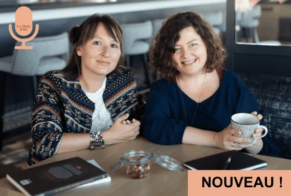 Studio d’enregistrement du podcast Le Mois d’Or sur Spotify avec Céline Chadelat et Marie Mahé-Poulin