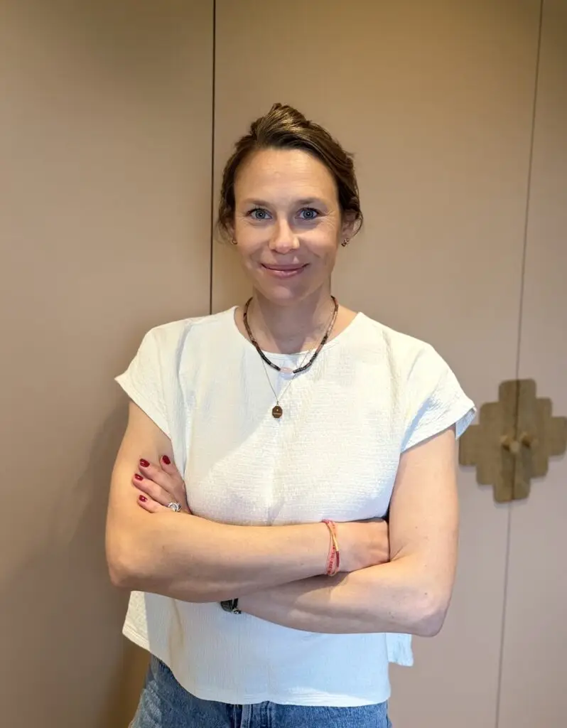 Marie d'Epenoux, auteure de l'analyse sur les bienfaits du toucher en post-partum
